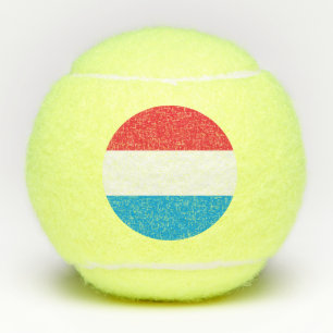 Balles De Tennis Drapeau du Luxembourg