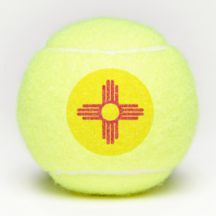 Balles De Tennis Drapeau du Nouveau Mexique