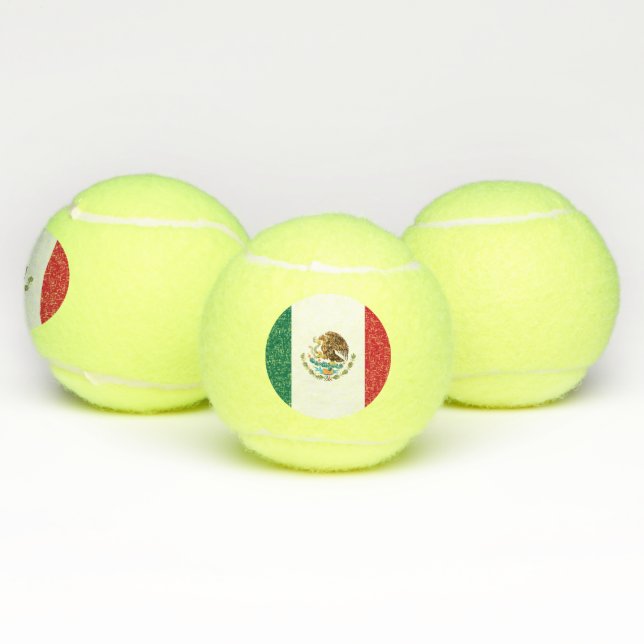 Balles De Tennis Drapeau mexicain - Drapeau mexicain (Multiple)