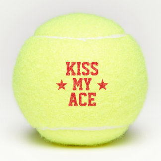 Balles De Tennis Embrasse Mon Ace Drôle