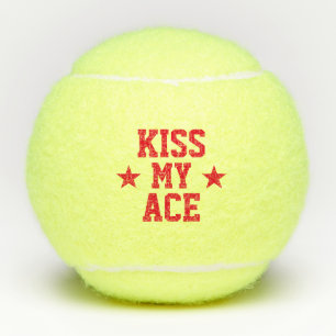 Balles De Tennis Embrasse Mon As Drôle