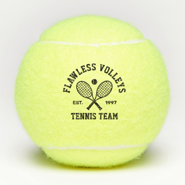 Balles De Tennis Équipe de tennis (Devant)