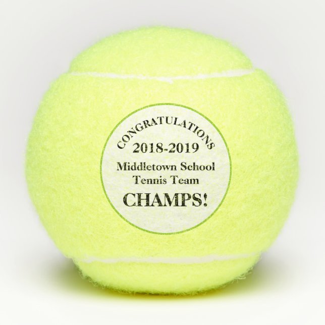 Balles De Tennis Équipe de tennis Champs Penn Tennis Balls (Devant)