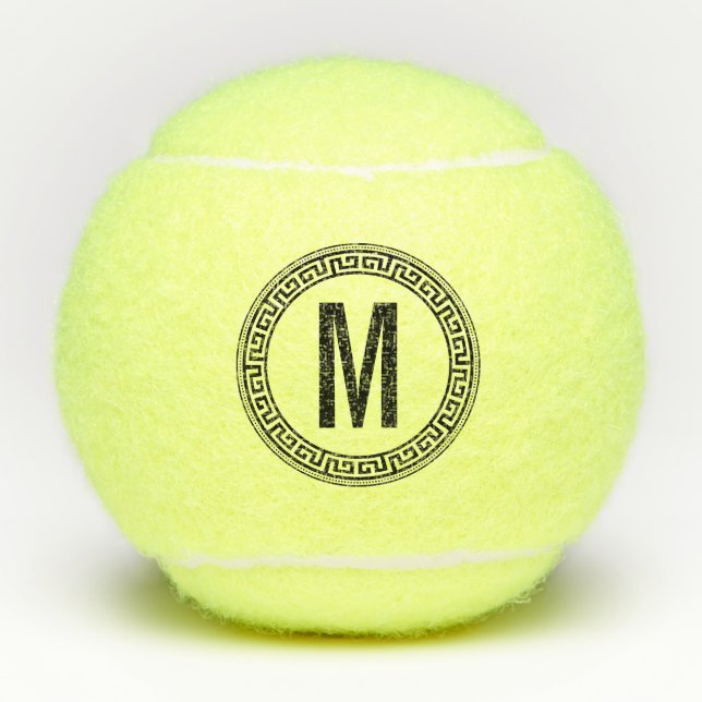 Balles De Tennis Équipe d'entraîneurs de joueurs personnalisés Mono (Devant)