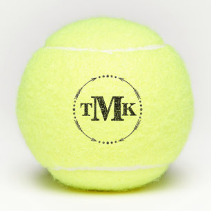 Balles De Tennis Flèches Monogramme