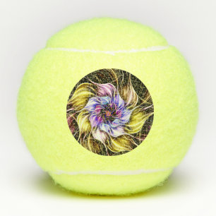 Balles De Tennis fleur fractale