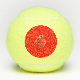 Balles De Tennis Fraise d'été