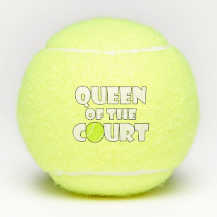 Balles De Tennis Fun Girls / Joueuse de Tennis Queen of the Court