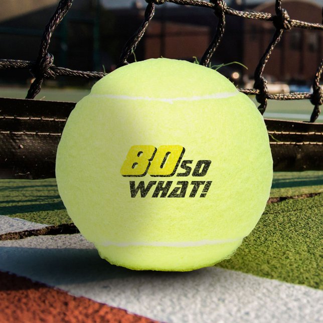Balles De Tennis Funny 80 alors quelle Citation Inspirationnelle 80 (Créateur téléchargé)