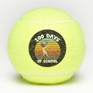 Balles De Tennis Garçons 100 jours d'école 100e jour Baseball