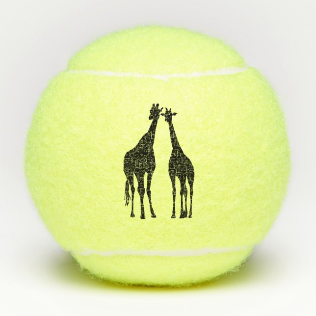 Balles De Tennis Giraffe (Devant)