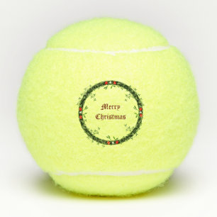 Balles De Tennis Guirlande de Noël gothique personnalisée