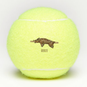 Balles De Tennis Illustration du rôti de porc / rôti de porc