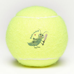 Balles De Tennis Illustration d'un insecte du cricket vert mou