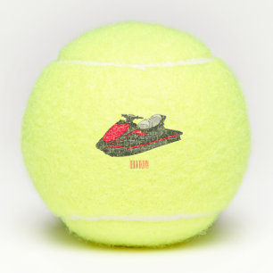 Balles De Tennis Illustration Jet ski