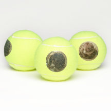 Balles de tennis imprimées
