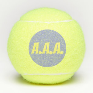 Balles De Tennis Initiales personnalisables du ballon de tennis
