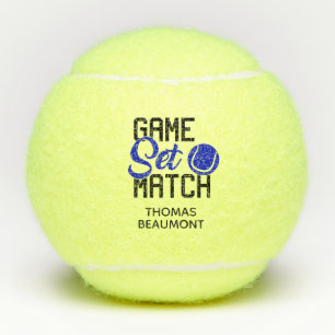 Balles De Tennis Jeu Set Match