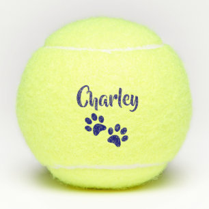 Balles De Tennis Jouet nommé d'animal familier personnalisé par