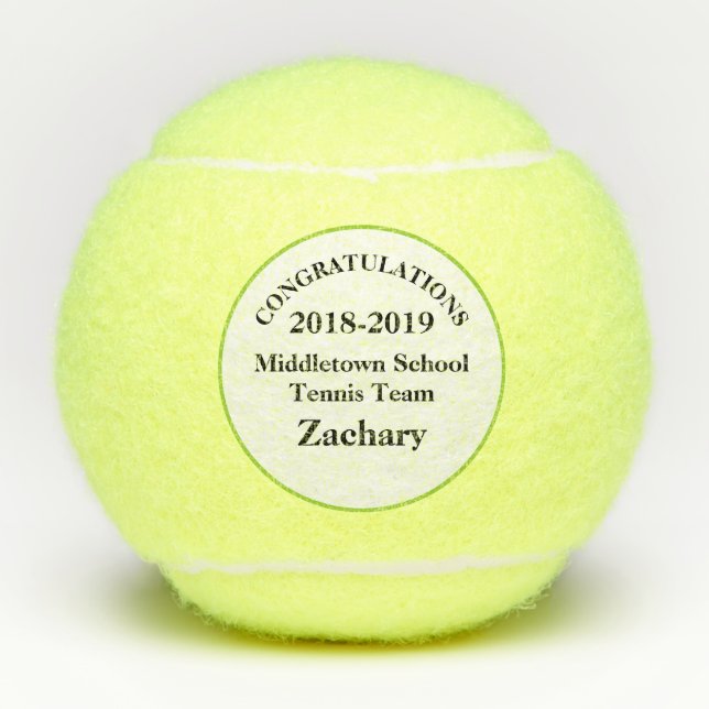 Balles De Tennis Joueur d'équipe KeepsakPenn Tennis Balls (Devant)