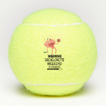 Joueuse de tennis Bachelorte Party