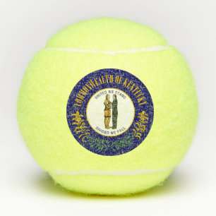Balles De Tennis Kentucky : drapeau de l'État américain du Commonwe