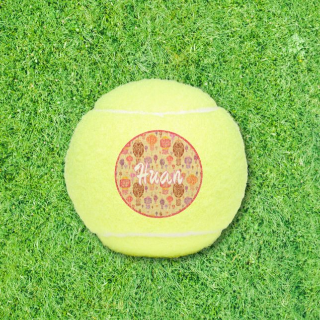 Balles De Tennis Lanternes chinoises colorées (Créateur téléchargé)