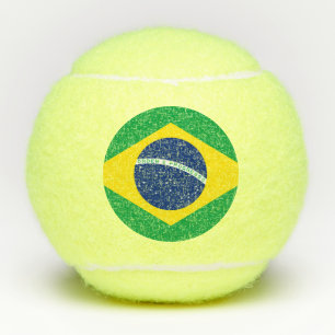 Balles De Tennis Le drapeau brésilien du Tennis Ball
