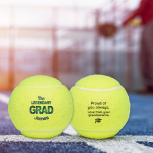 Balles De Tennis Le Grad légendaire - Cadeau personnalisé pour Gran