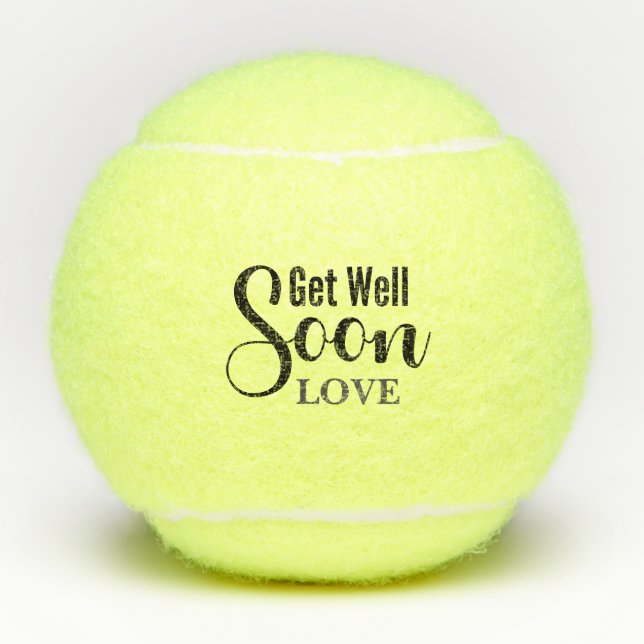 Balles De Tennis Le tennis va bien bientôt l'amour (Devant)