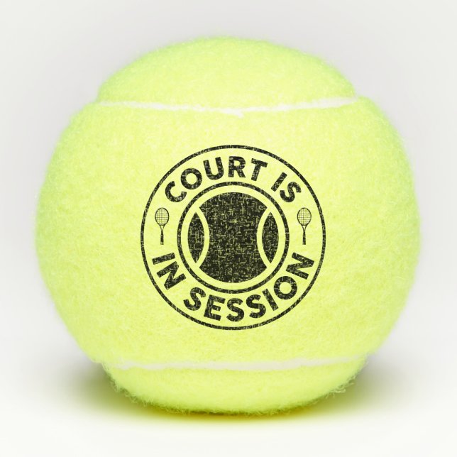 Balles De Tennis Le Tribunal Est En Session (Devant)