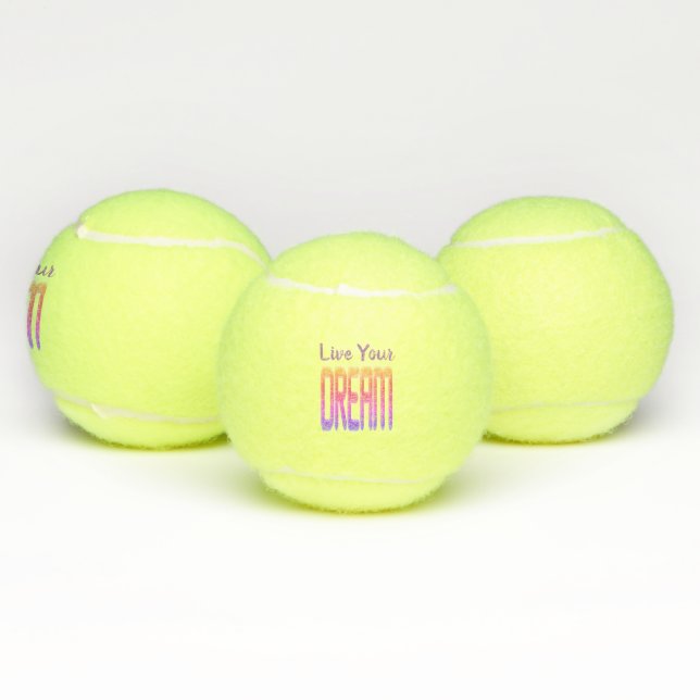 Balles De Tennis Live Your Dream Tennis Balls (Multiple)