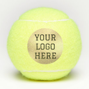 Balles De Tennis Logo Branding Entreprise Entreprise Promotion
