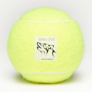 Balles De Tennis Loup blanc