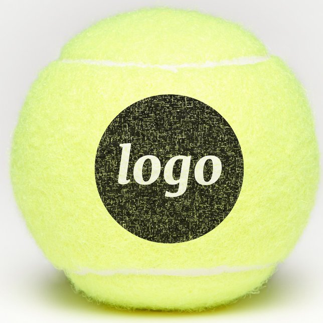 Balles De Tennis Marque promotionnelle du logo simple (Simple logo promotional business branding tennis balls)