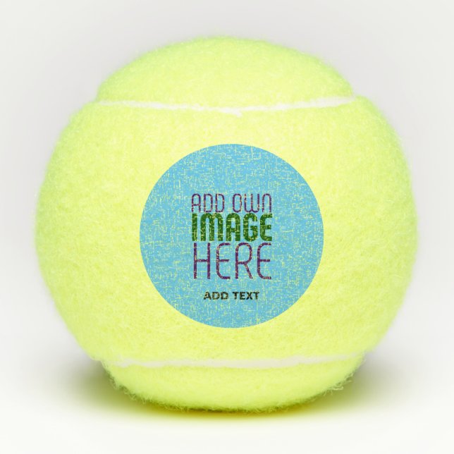BALLES DE TENNIS MODÈLE DE TEXTE D'IMAGE BLEU SKY SWAG MODERNE MODI (Devant)