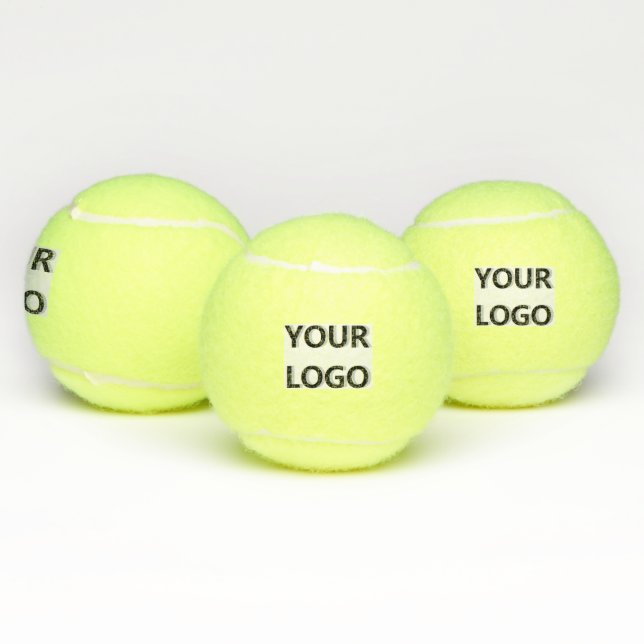Balles De Tennis Modèle du logo de l'entreprise sur mesure (Multiple)
