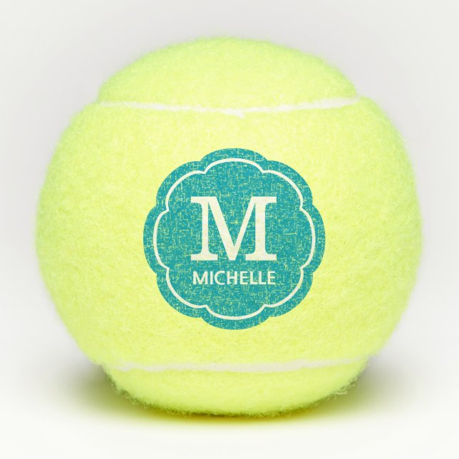 Balles De Tennis Monogramme (Devant)