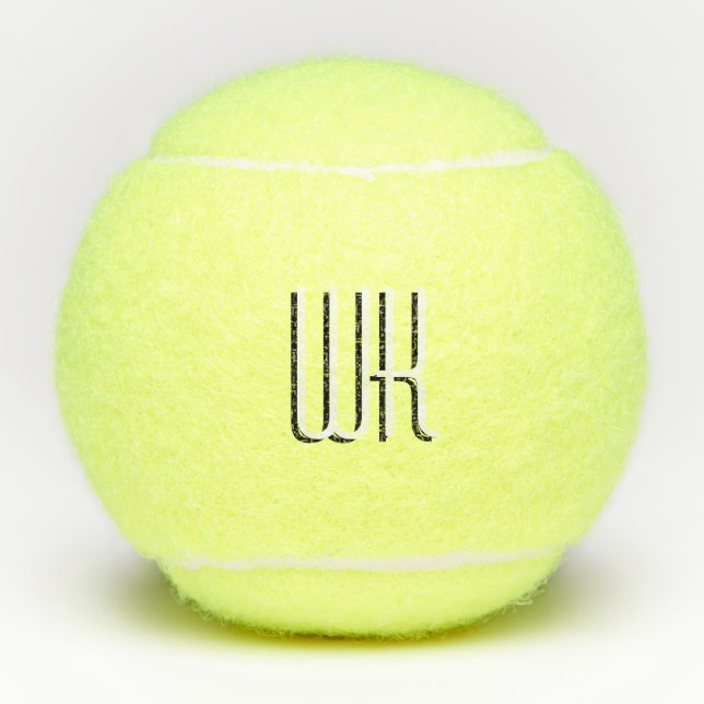 Balles De Tennis Monogramme (Devant)