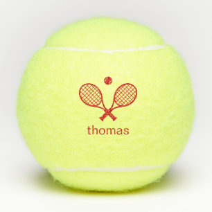 Balles De Tennis Monogramme moderne
