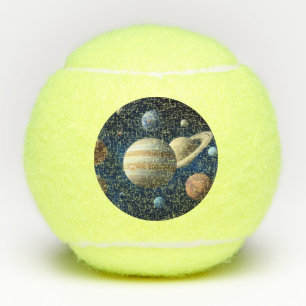 Balles De Tennis Montage du système solaire