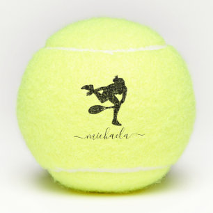 Balles De Tennis Nom personnalisé du joueur de tennis