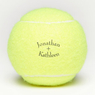 Balles De Tennis Noms des couples de jeunes mariés