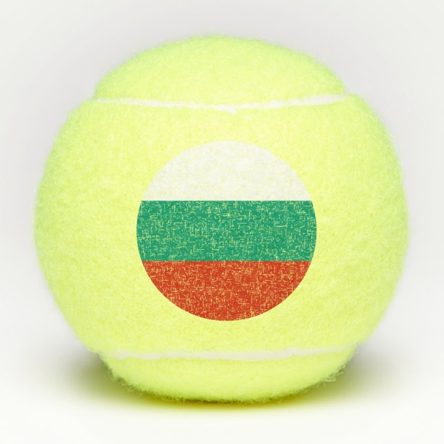 Balles De Tennis Patriotic Bulgarian (Devant)