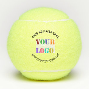 Balles de tennis personnalisées avec le texte du l