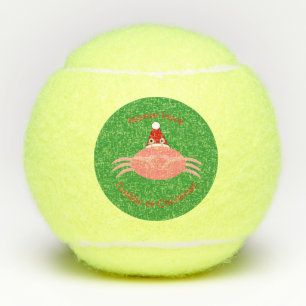 Balles de tennis personnalisées de Noël Crâne