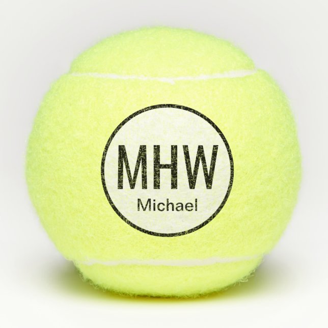 Balles De Tennis Personnalisés (Devant)