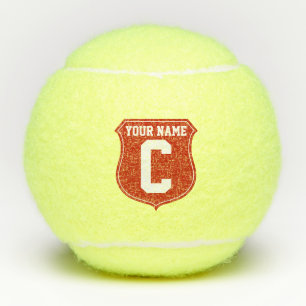 Balles de tennis personnalisés avec monogramme pou