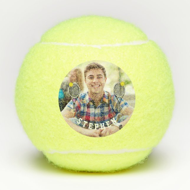 Balles De Tennis Photo| Nom Tennis Racquet| Boules (Devant)