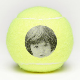 Balles De Tennis Photo personnalisée personnalisée imprimée